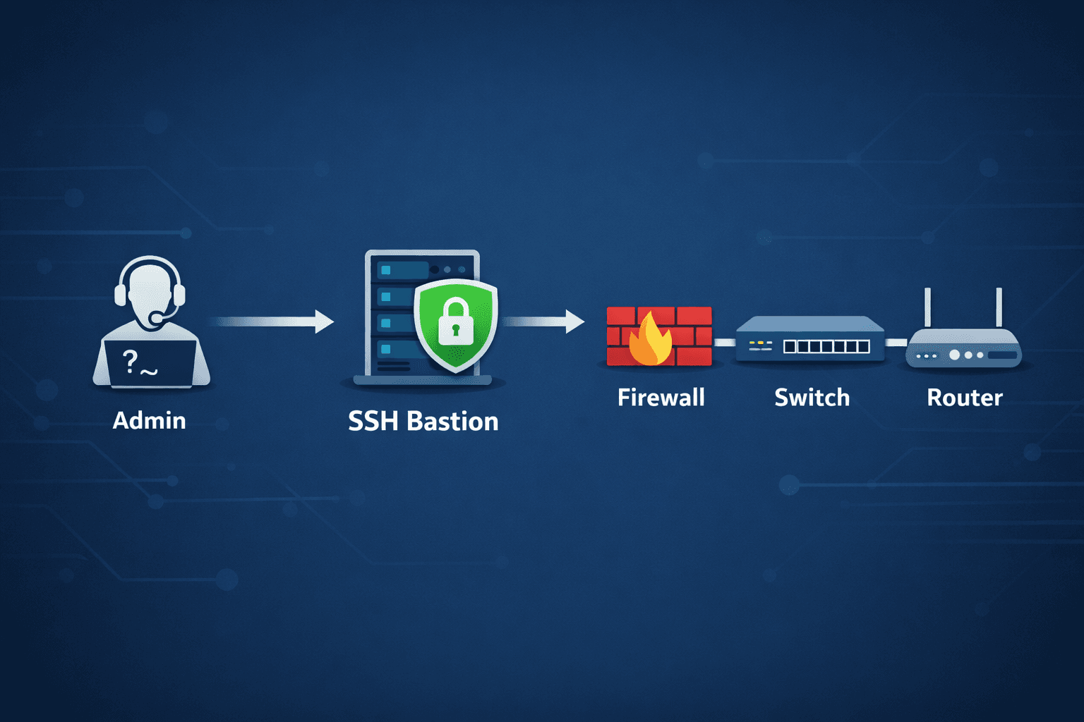 Why Using an SSH Bastion Host is Essential for Secure Network Device Management