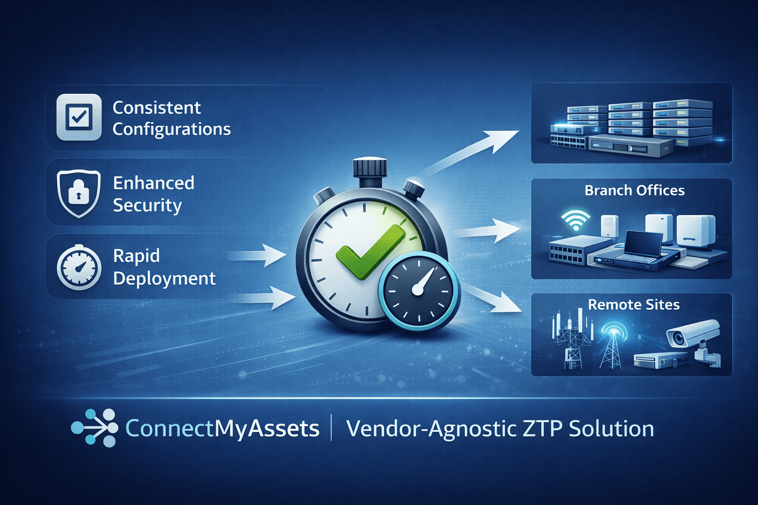 Zero Touch Provisioning (ZTP):  Consistency, Security, and Speed at Scale